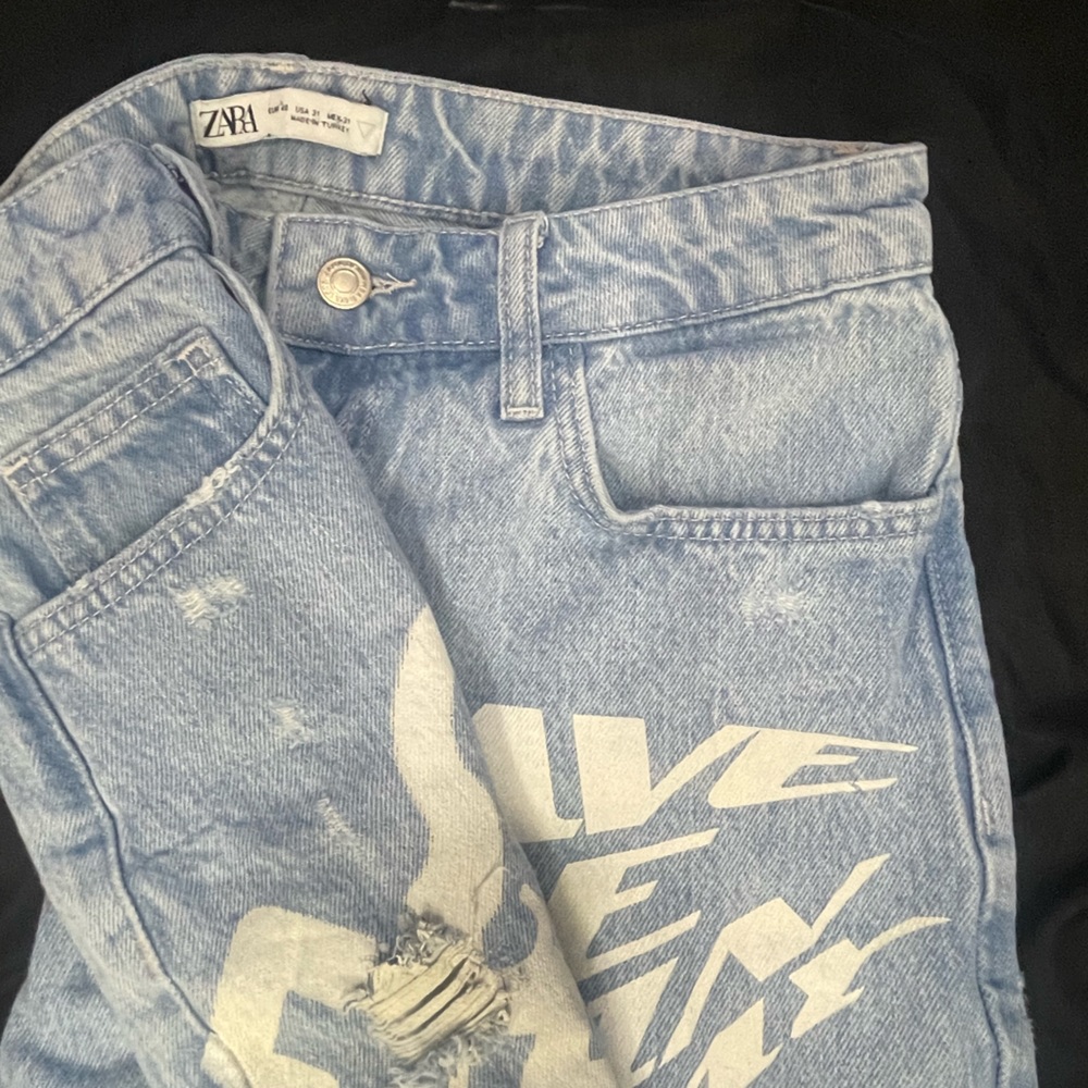 Denim skater jorts - Picture 4 of 4